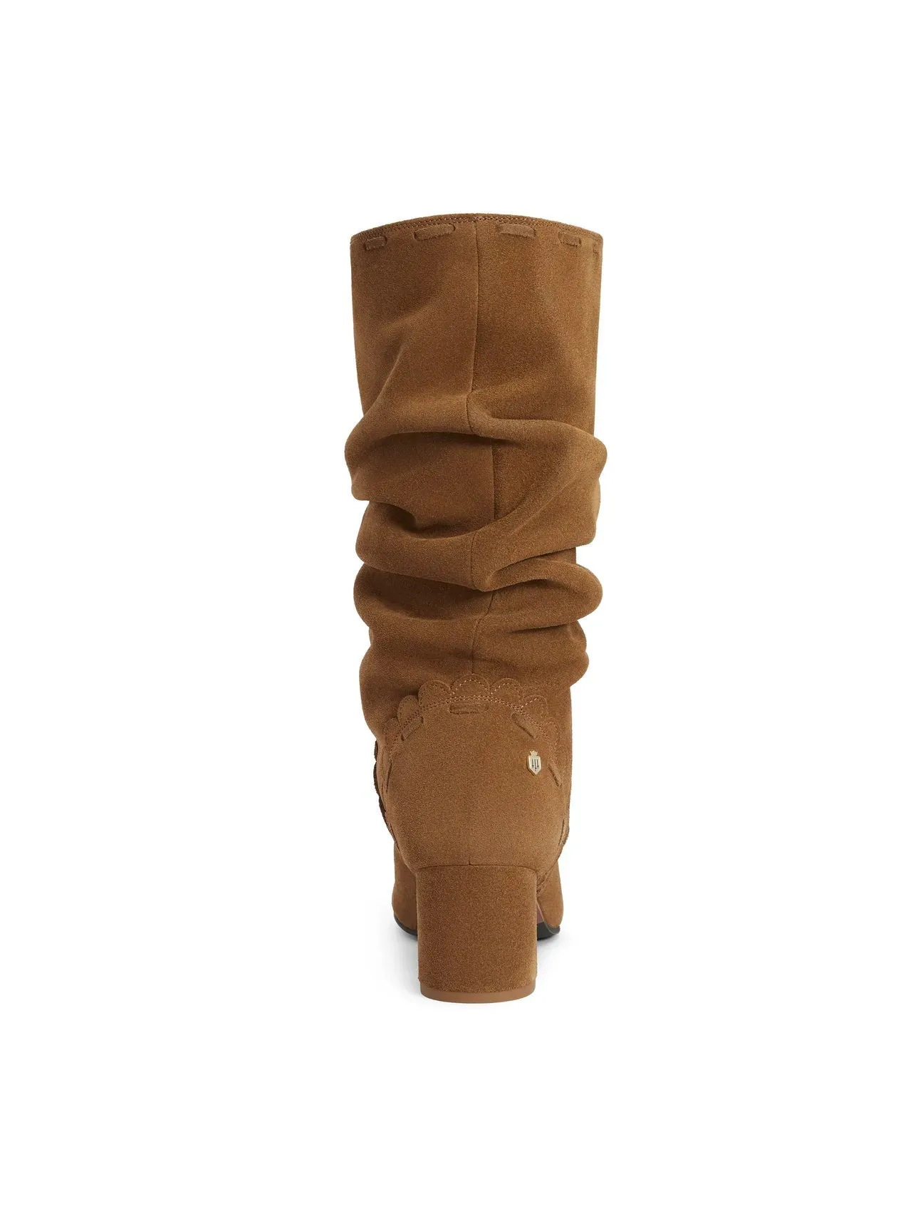 Women’s Bakewell Slouch Boot - Tan Suede